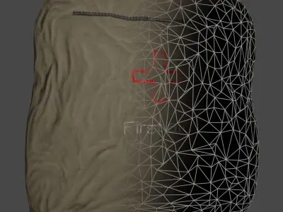 First aid kit Low-poly 3D model order