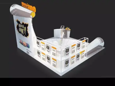Exhibition - Area -6X6-3DMAX2011-012 3D model