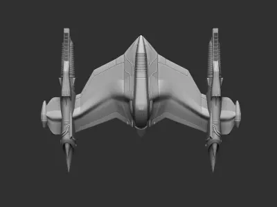 Spaceship 3D print model purchase