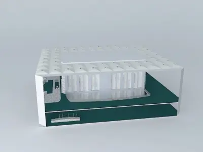 Two World Trade Center Lobby Free 3D model