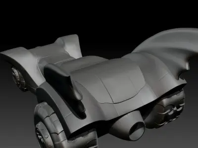 Batmobile 1 12 Scale Model 3D print model