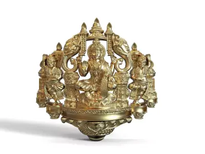 Gaja laxmi pendant  3D print model