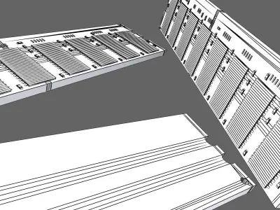 RAM memory 3D model