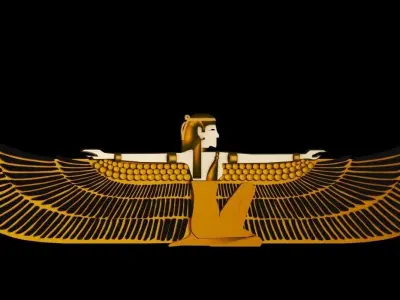 Ancient Egyptian Deities Pharaoh 3D print model