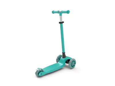 Kids Scooter Low-poly 3D model purchase