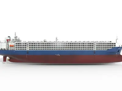 Livestock Carrier 02 3D model