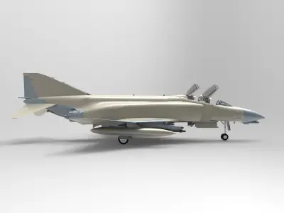 McDonnell Douglas F-4 Phantom II 3D model