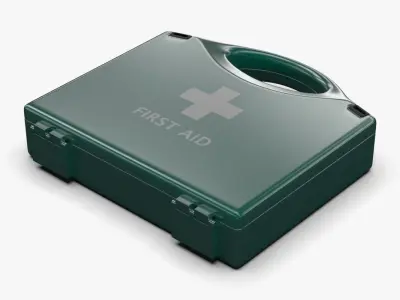 First Aid Box 3D model