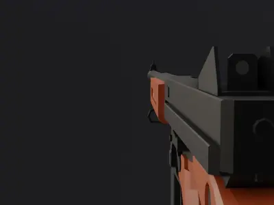 M1A1 THOMPSON 3D model purchase