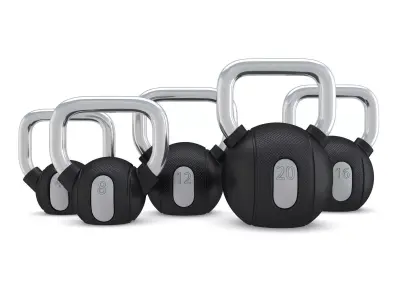 Technogym - Free Weight - Kettlebells 3D model