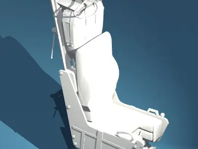 Ejection seat 3D model purchase