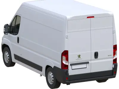 PEUGEOT BOXER van L2H2 3D model