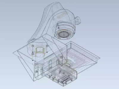 Coffee Grinder 3D Model Industrial Espresso Grinder 3D print model