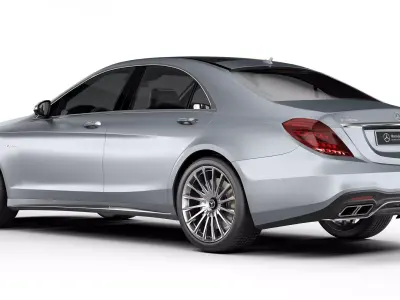 Mercedes-Benz S65 AMG 2018 3D model