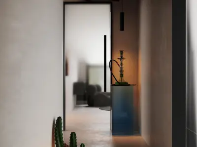 office interior 3D model 11