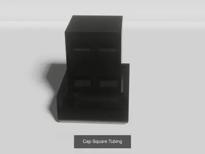 Connectors for square tubing 3D Model Pack