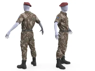  Somali Soldier Uniform 