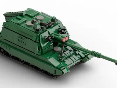 MocBricks3D - Lego 2S19 Msta-S 3D print model