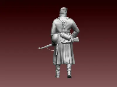 German soldier 3D print model 5