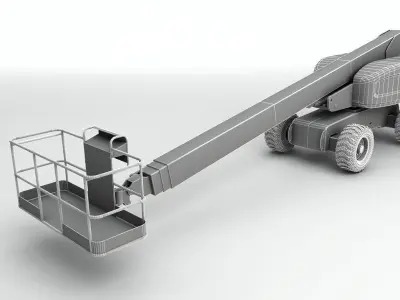 Genie S80 Man Lift 3D model
