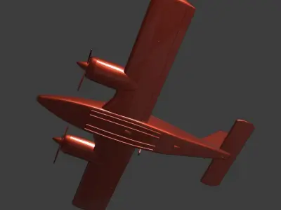 PA-34 Piper Seneca 3 3D print model
