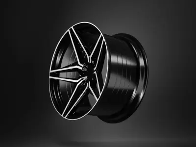 Racing Car Star Disk from the wheel 3D model