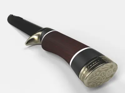 Fishing knife 3D model