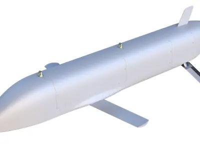 S8000 Banderol Low-poly 3D model
