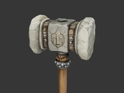 Warhammer Free low-poly 3D model