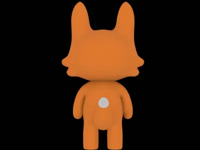 Fox Character Free 3D model