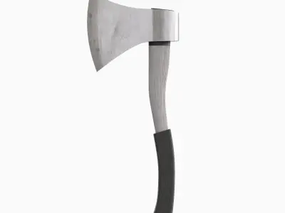 Camping Axe 03 3D model