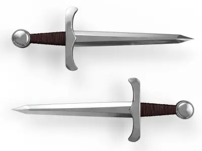 Greek Dagger 3D model