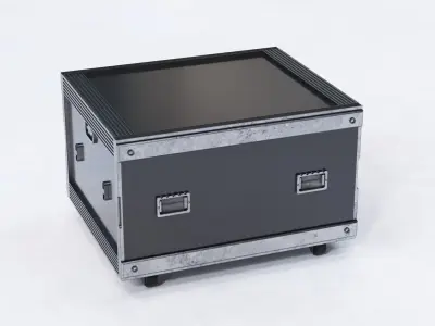Heavy Duty Road Case Flight Cas Airplane  3D model