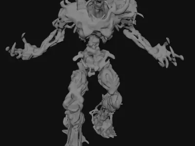 Creature 3D model purchase
