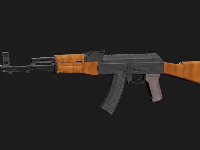 AK-74 ak - rifle 3D model