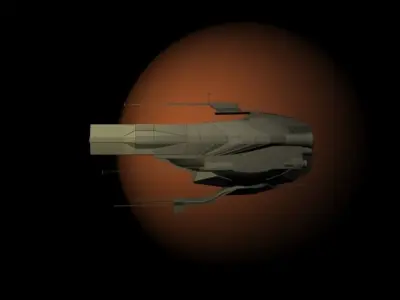 Orbital Security Station 3D model