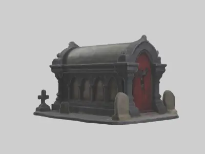 Vampiretomb Model Low-poly 3D model