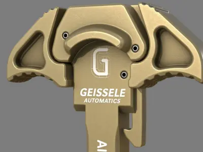 ACH - Replica - LOW POLY Low-poly 3D model