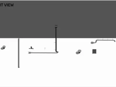 Drain - Pack of revit families 3D model