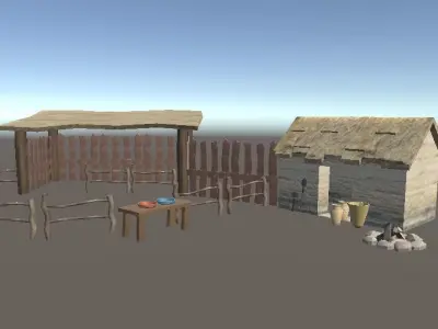 primitive package 3D model