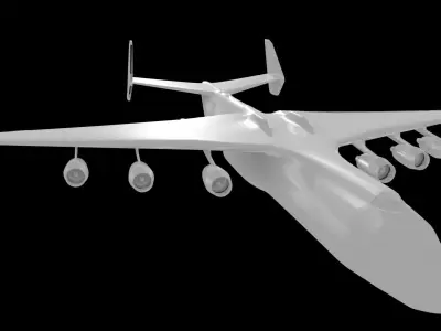 Antonov 124 100 Dream Free 3D model
