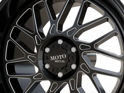 MOTO METAL MO805 WHEEL 3D MODEL 3D model