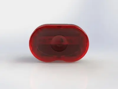 3D Model Bike Light  3D model