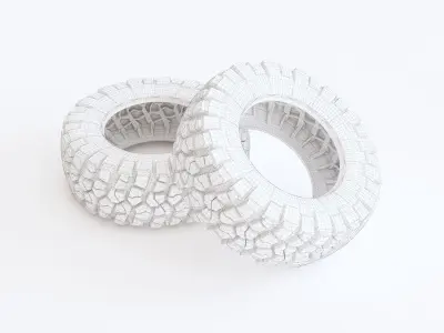  Tire 01 3D model