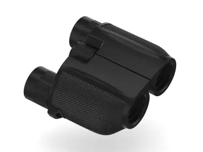 10x25mm Binocular 3D model