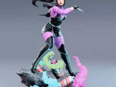 Punchline DC Comics 3D print model