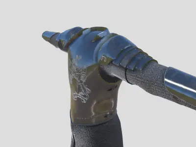 Medieval Armour Low-poly 3D model