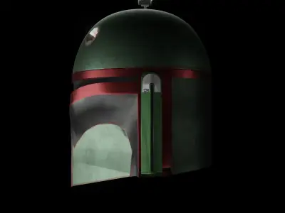 Boba Fett Helmet  Free 3D model