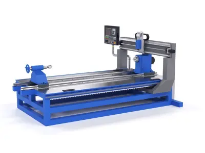 Milling machine cnc 3D model