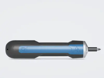 High-Quality 3D Model of Electric Screwdriver 3D model
